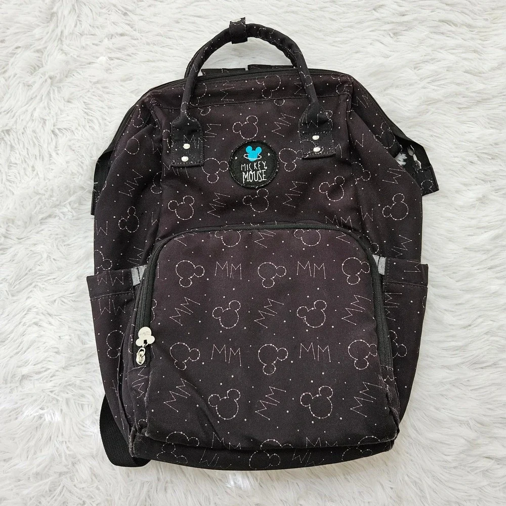 Disney Mickey Mouse Black Star Constellation Baby Supply Comfortable‎ Backpack